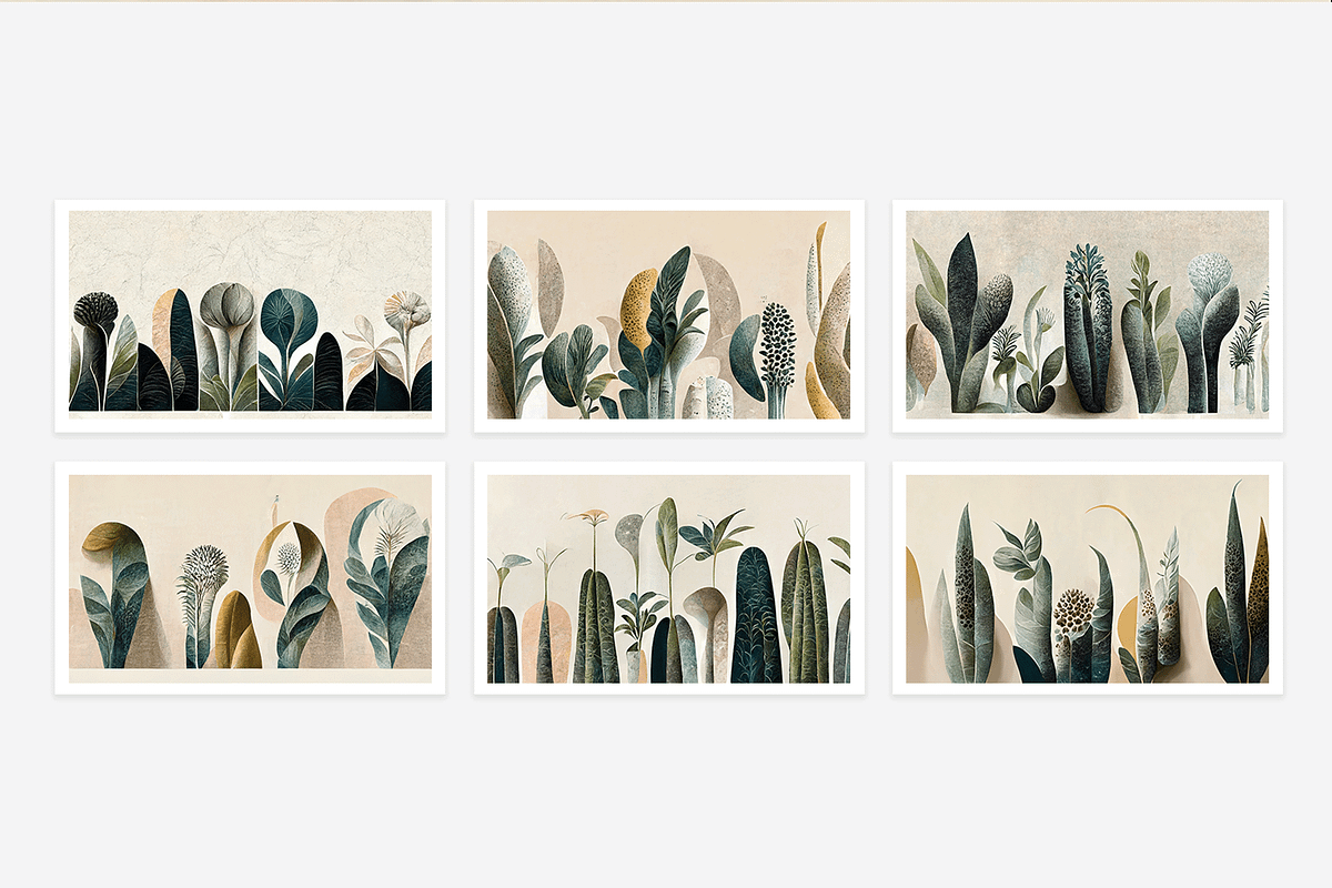 Ribo Collection · Botanical Wall, a Decorative Illustration by milatovar (Photo 15 of 15)
