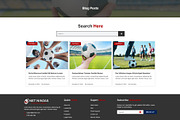 Football Sports Equipment Elementor, a WordPress Template by HasnainDEV (Thumbnail 4 of 5)