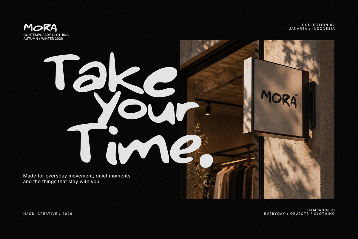 Strange Hand — Handwritten Font, a Handwritten Font by Hasbi Creative (Photo 10 of 12)