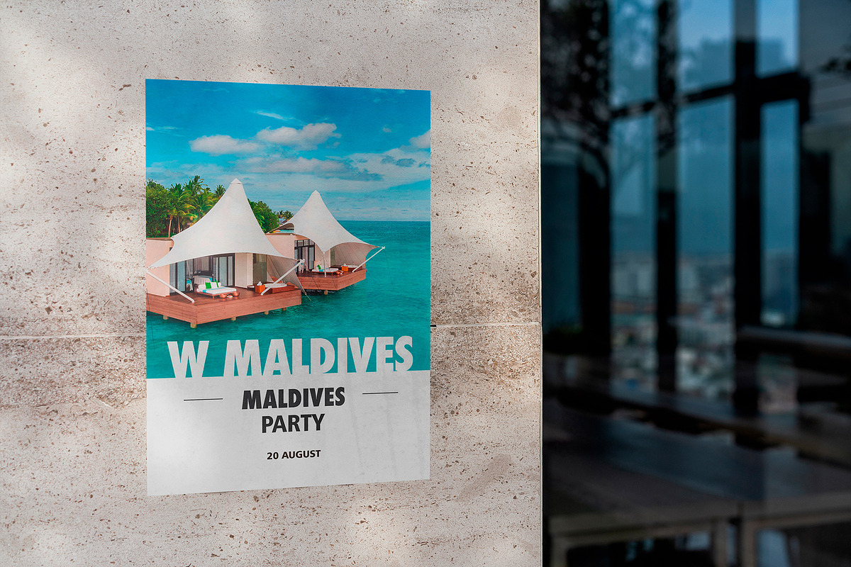 Poster Mockups Summer Party, a Print Template by Dikarte.Store (Photo 9 of 9)
