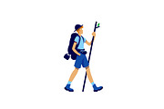 Alternative lifestyle SVG characters, a Person Illustration by IMG visuals characters (Thumbnail 2 of 37)