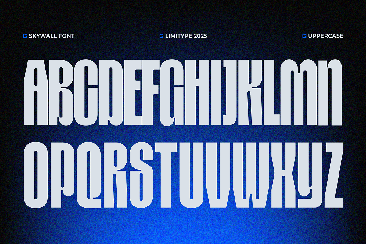 Skywall - Condensed Font, a Sans Serif Font by limitype (Photo 11 of 15)
