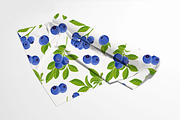 Blueberry Seamless Pattern, a Pattern Graphic by wind mill (Thumbnail 4 of 4)