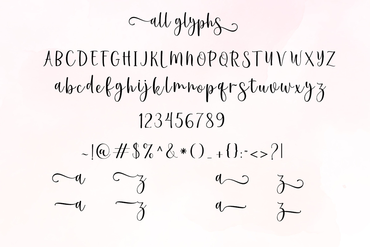First Time Script, a Script Font by Amarlettering (Photo 6 of 9)