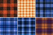 Halloween Digital Gingham Patterns, a Pattern Graphic by Black Bird Studio (Thumbnail 4 of 6)