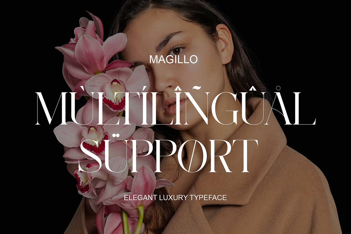 Magillo Elegant Ligature Serif, a Serif Font by Alfinart (Photo 10 of 10)