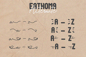 Eathoma Font Duo