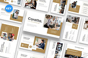 Coretta - Creative Elegant Keynote, a Presentation Template by Fit-tee (Thumbnail 1 of 6)