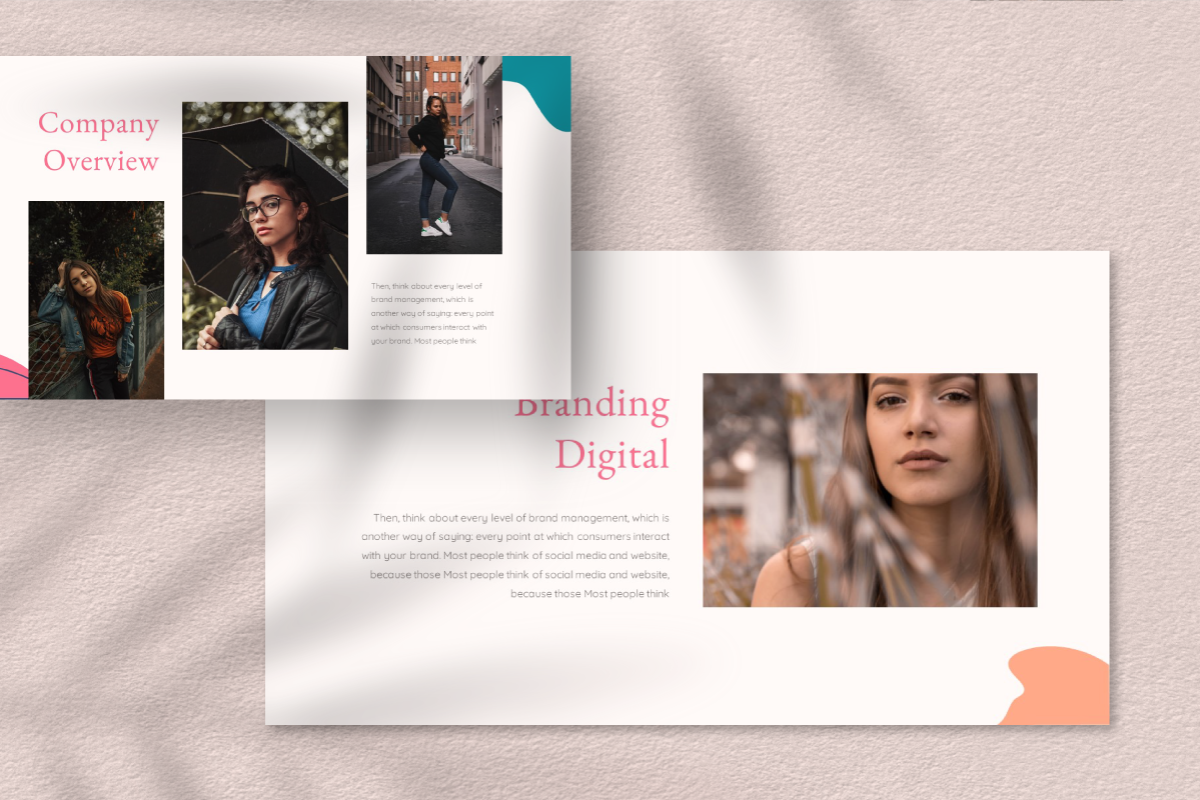 Feminim Brand Google Slide Template, a Presentation Template by Inkofert (Photo 5 of 10)