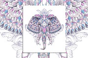 Ethnic Collection: Elephant, an Animal Illustration by ArtoJoy (Thumbnail 5 of 5)