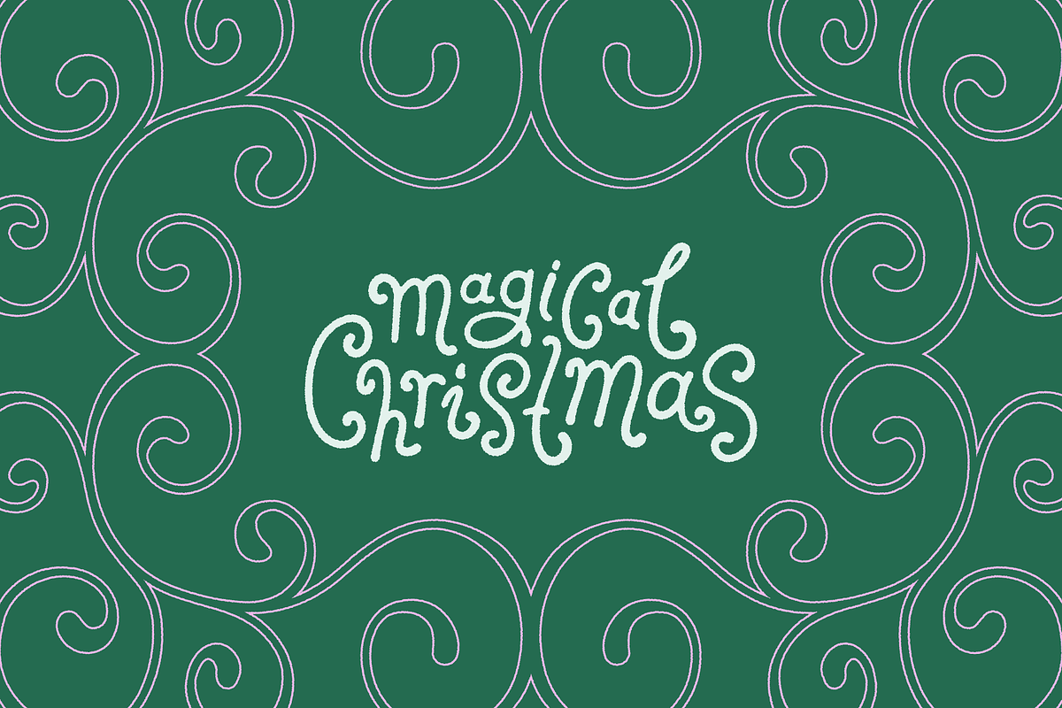 Vector Christmas Flourish Frames, an Object Graphic by venimo (Photo 7 of 13)