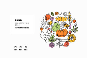Farm illustrations