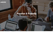Business Bootstrap5 Template - Asore, a Bootstrap Template by HasThemes (Thumbnail 1 of 3)
