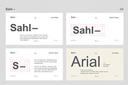 Sahl- Brand Identity Powerpoint, a Presentation Template by BOXKAYU (Thumbnail 5 of 9)