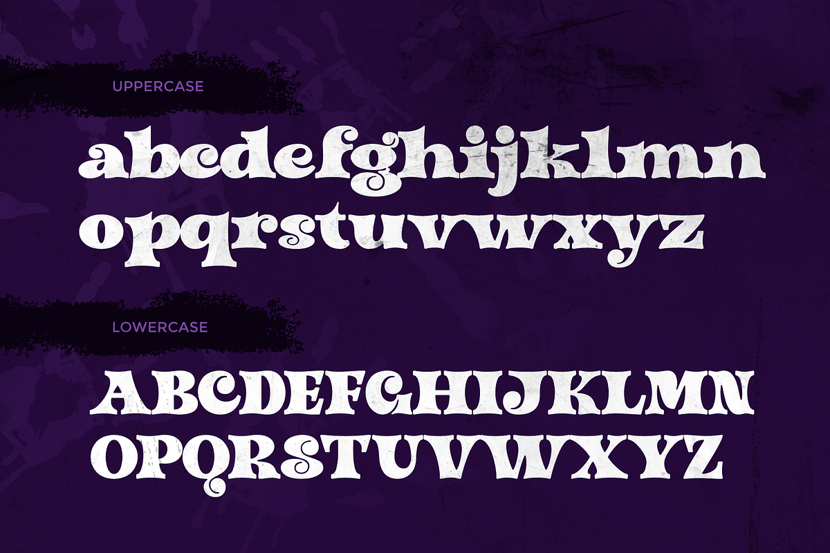 Dileno - Horor Bold Serif Font, a Serif Font by MaikoHatta (Photo 3 of 8)