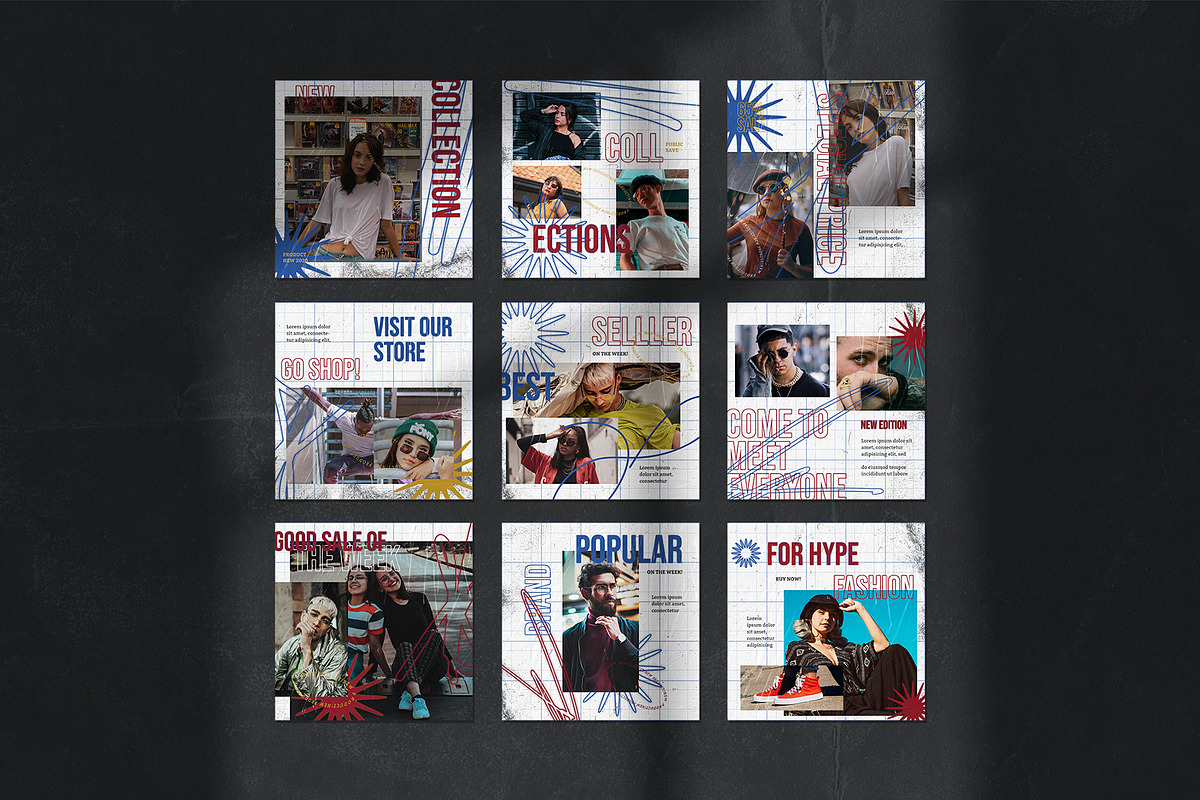 Bundle Streetwear Instagram Template, a Social Media Template by Azruca (Photo 24 of 26)