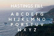 Hastings - Fill and Stencil, a Sans Serif Font by Woodcrest Design Co. (Thumbnail 2 of 5)