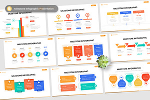 Milestone Infographic Slides, a Presentation Template by Antstheme