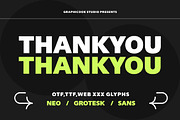 Grotesqon, a Sans Serif Font by graphicook (Thumbnail 9 of 9)