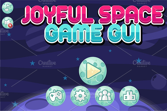 Joyful Space Game Gui