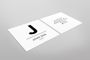 The Small Initial - Business Card, a Business Card Template by xxDeadPixels (Thumbnail 4 of 5)
