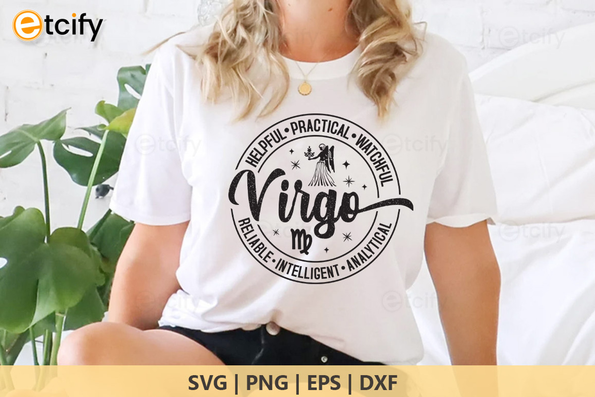 Zodiac round sign shirt designs, a Texture Graphic by Etcify (Photo 2 of 6)