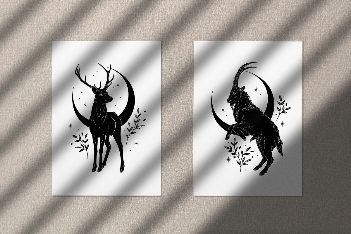 Familiar Spirits - 12 illustrations, an Animal Illustration by Croisy (Photo 4 of 7)