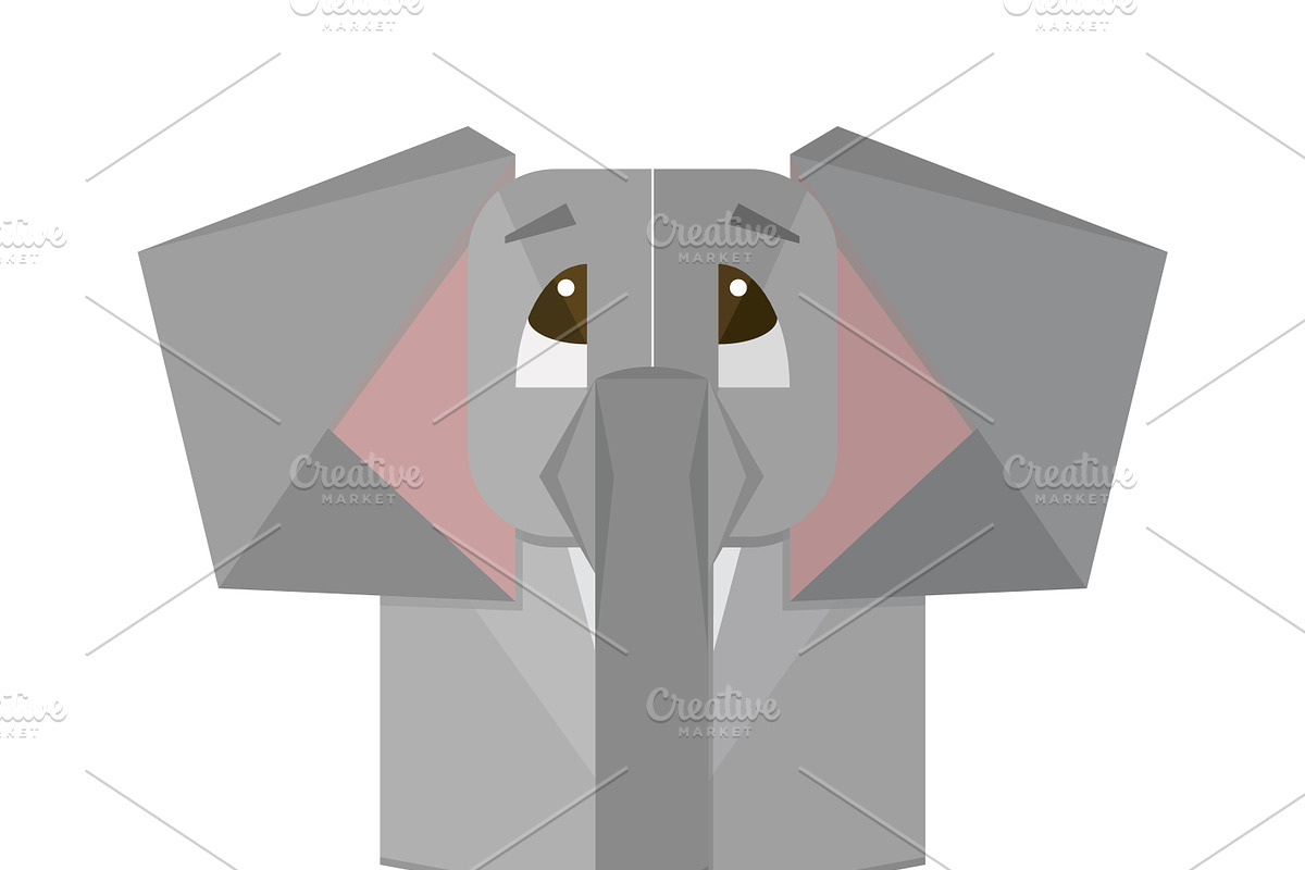 Elephant Vector Graphic, an Object Graphic by katyapolo (Photo 2 of 2)