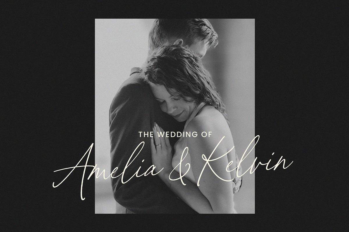 White Camellia Script Font, a Script Font by Seagulls Creative (Photo 10 of 12)