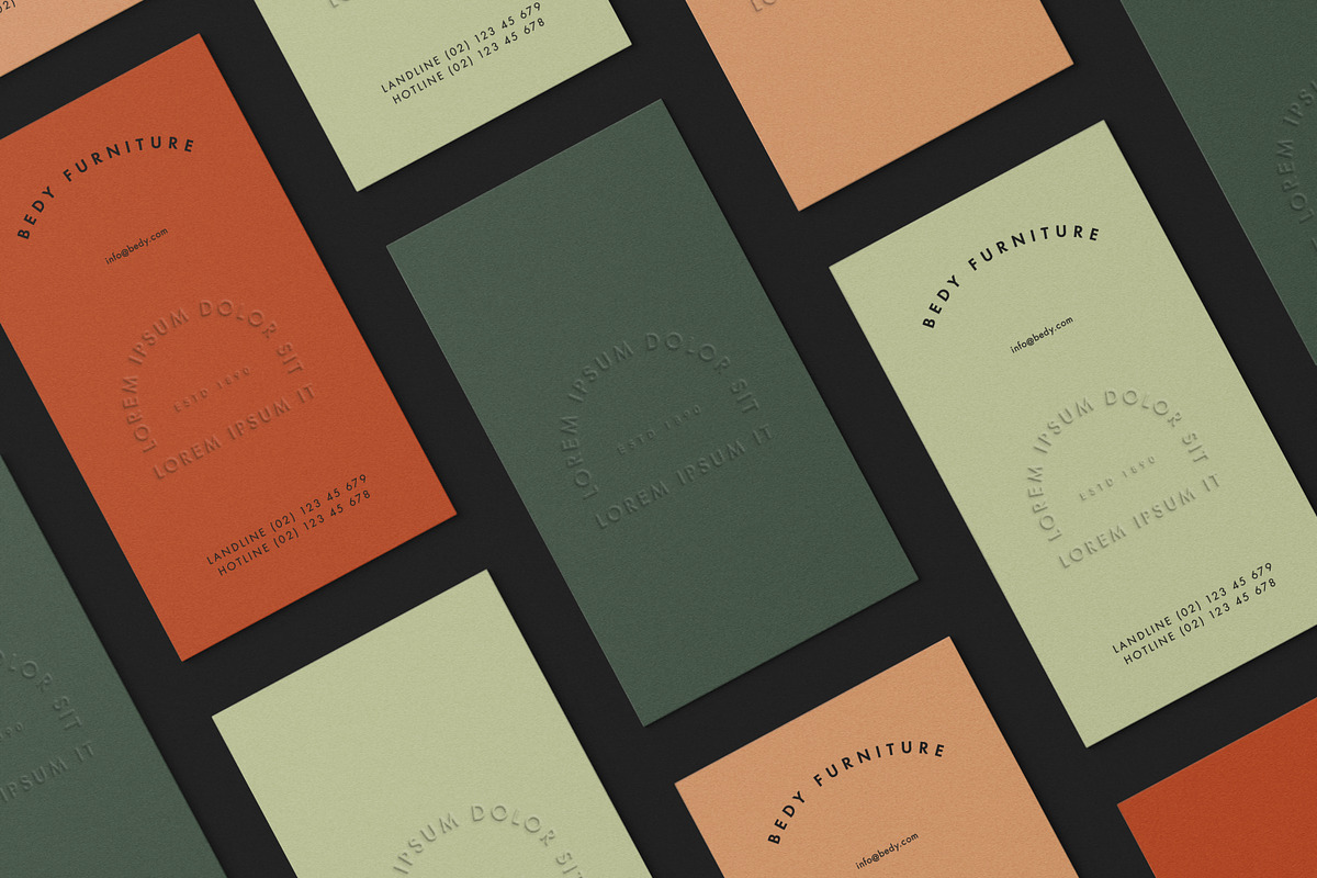 Business Card Mockups, a Books & Magazine Mockup by Catkie - Digital Art (Photo 4 of 9)