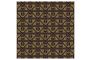Art deco-inspired geometric pattern, a Pattern Graphic by Creative Backgrounds (Thumbnail 1 of 3)