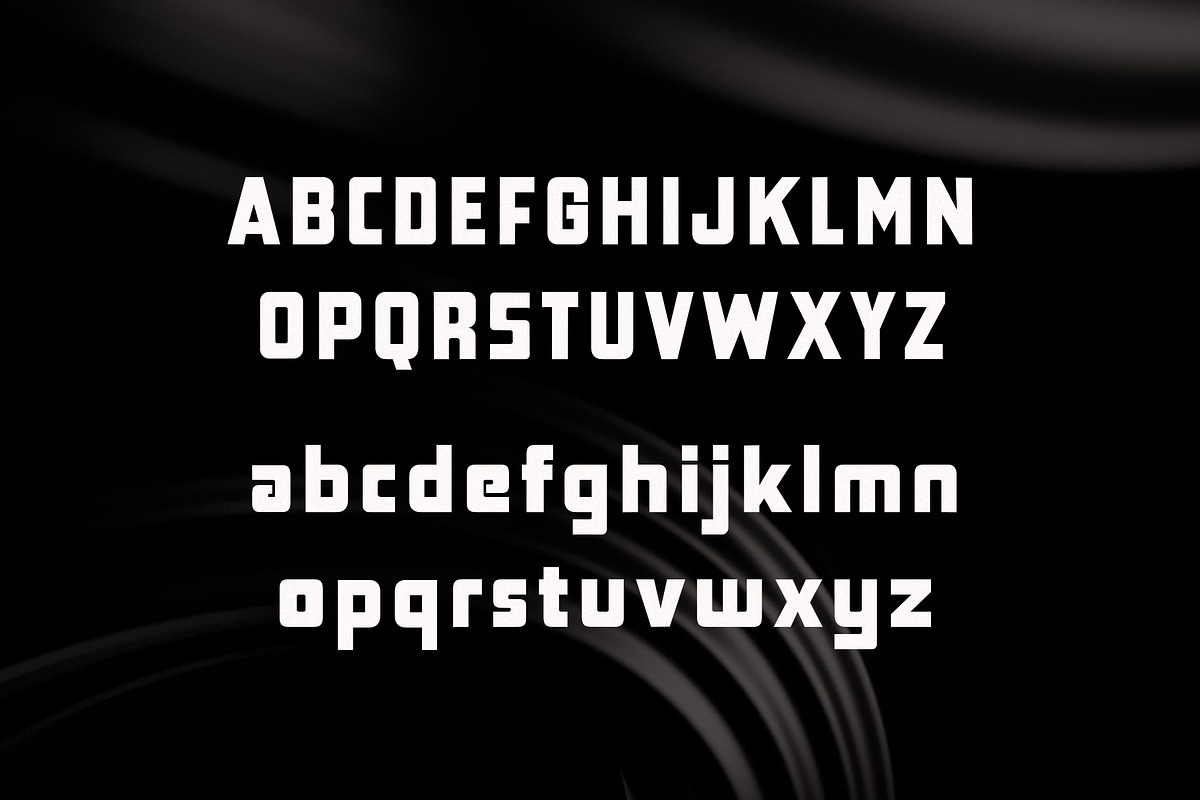 Bernard - Industrial Typeface, a Sans Serif Font by HipFonts (Photo 3 of 8)