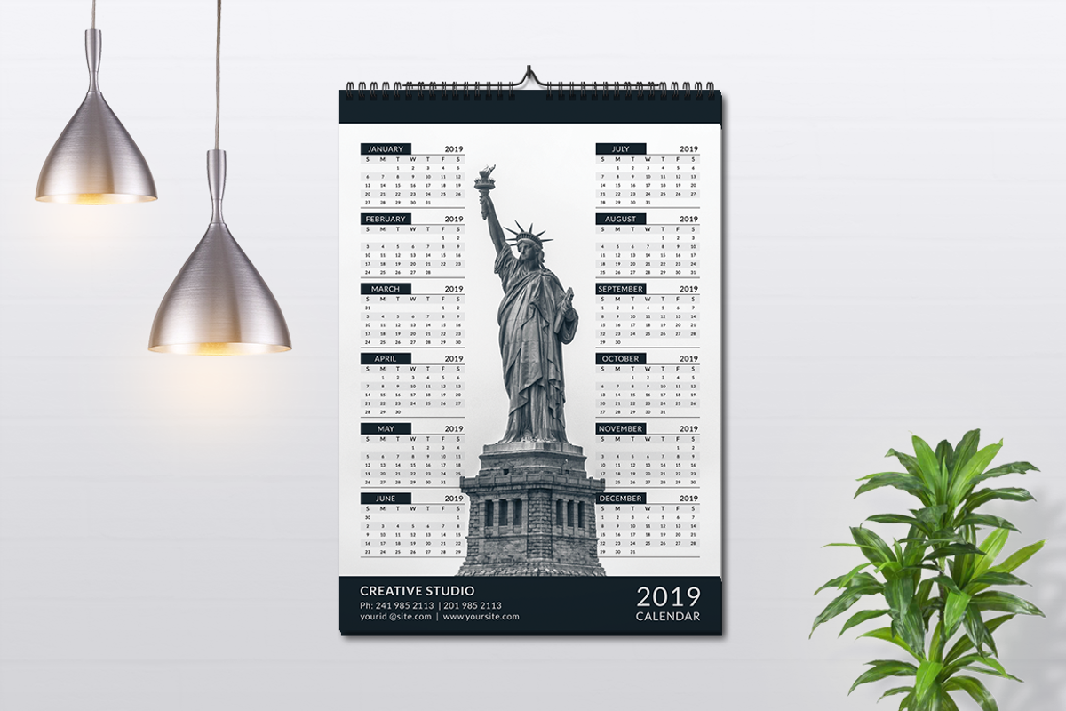 Calendar 2018, a Stationery Template by Jaisivakumar (Photo 2 of 5)