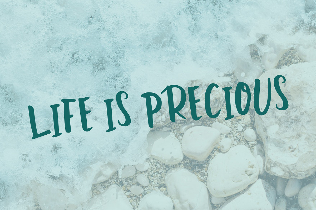 Very Nature Font preview 3