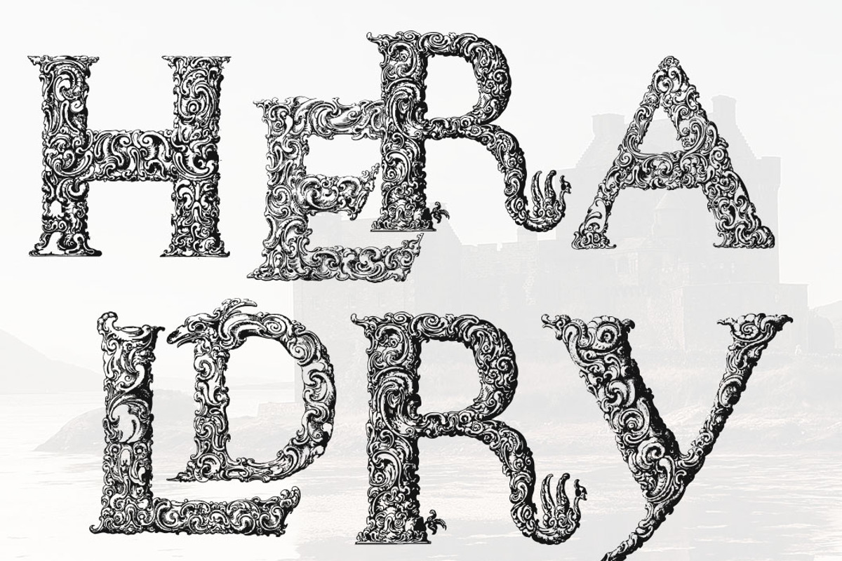 HERALDRY - Typography Set preview 2