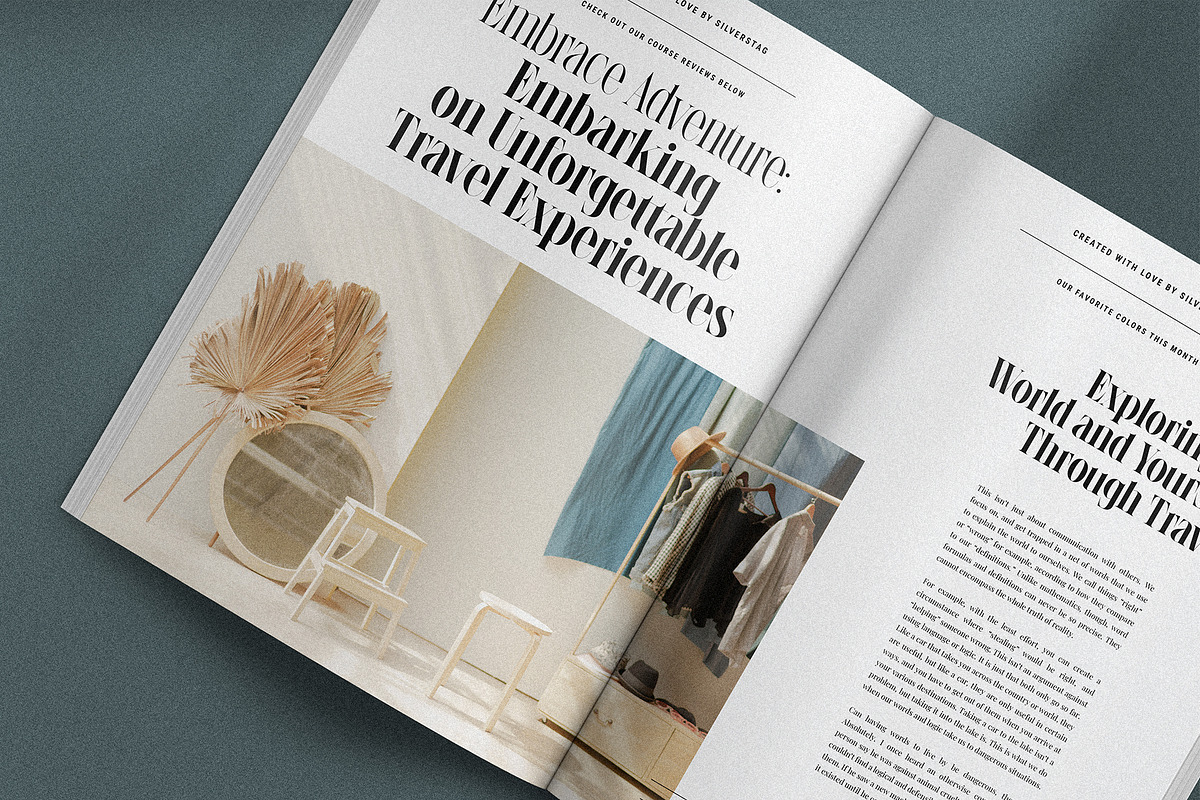 LaRuja - Light & Bold Serif Duo, a Serif Font by SilverStag Type Foundry (Photo 12 of 17)