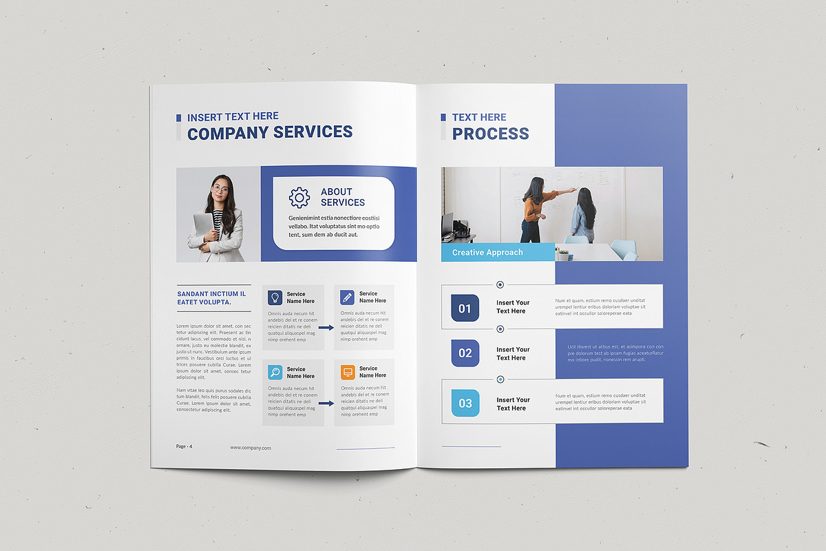 Business Proposal Brochure Template, a Brochure Template by Creativity-Design (Photo 3 of 6)