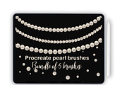 Procreate pearl brushes for iPad and, a Brush Add-On by Illustration Tribe (Thumbnail 1 of 4)