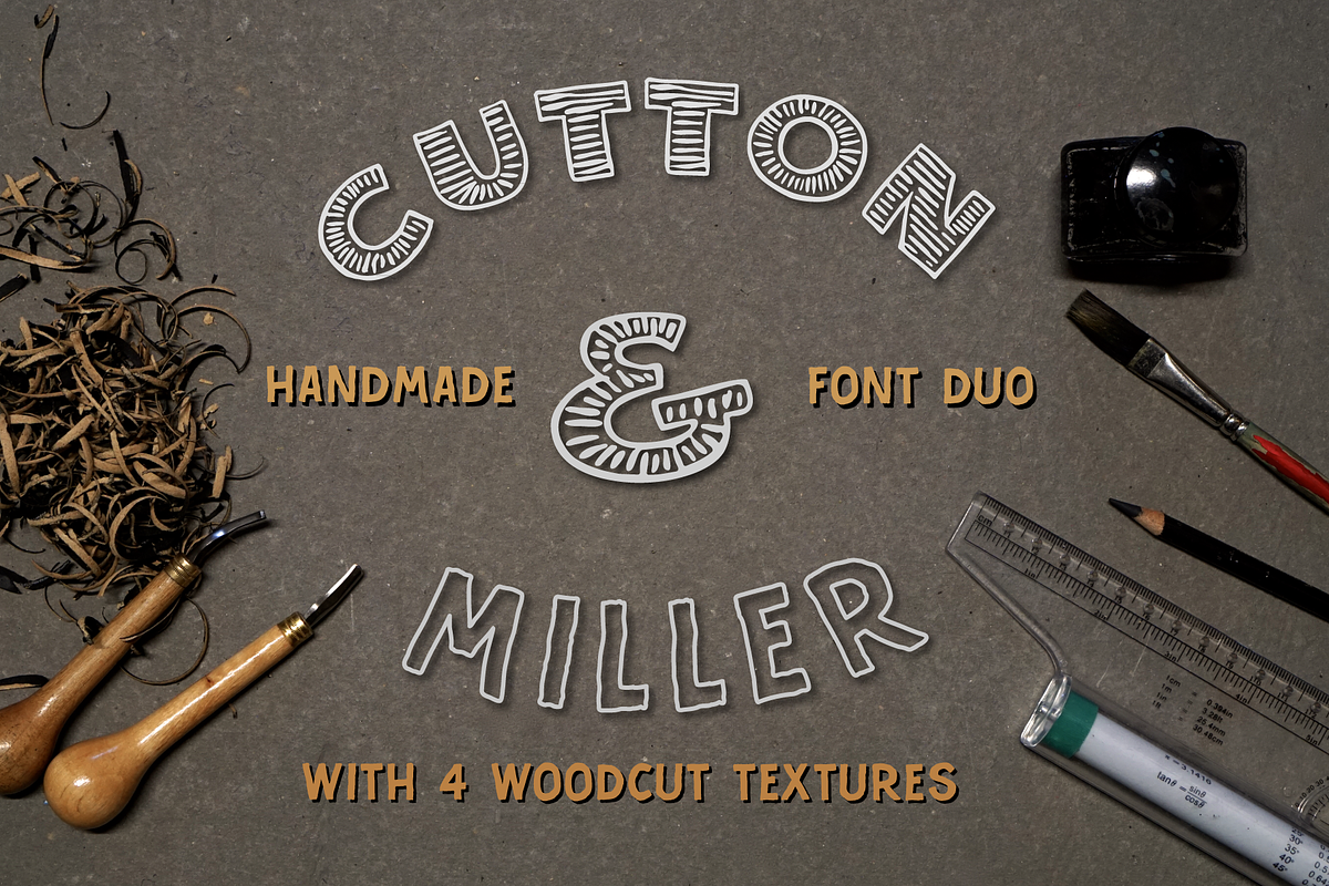 Cutton & Miller Font Duo