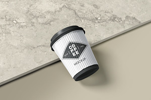 Disposable Coffee Cup Mockups