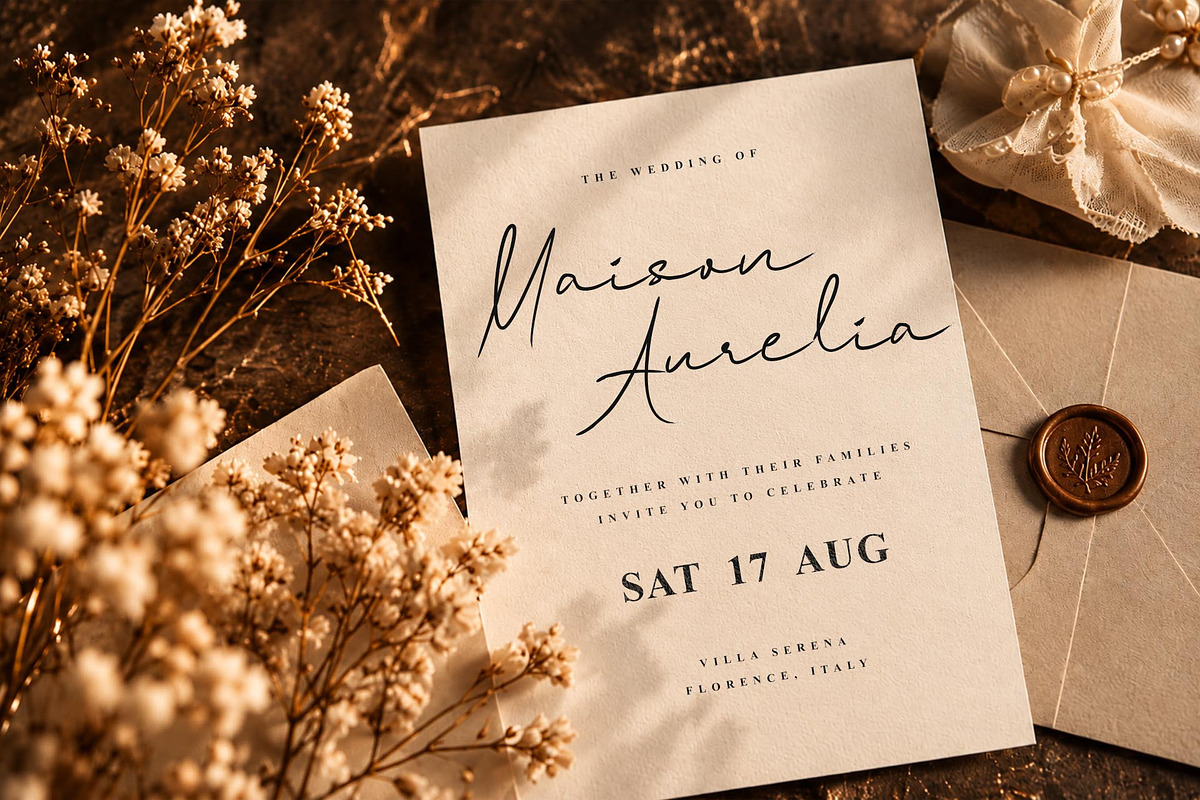 Meghyle – Brush Cursive Font, a Script Font by Jadatype.id (Photo 2 of 8)