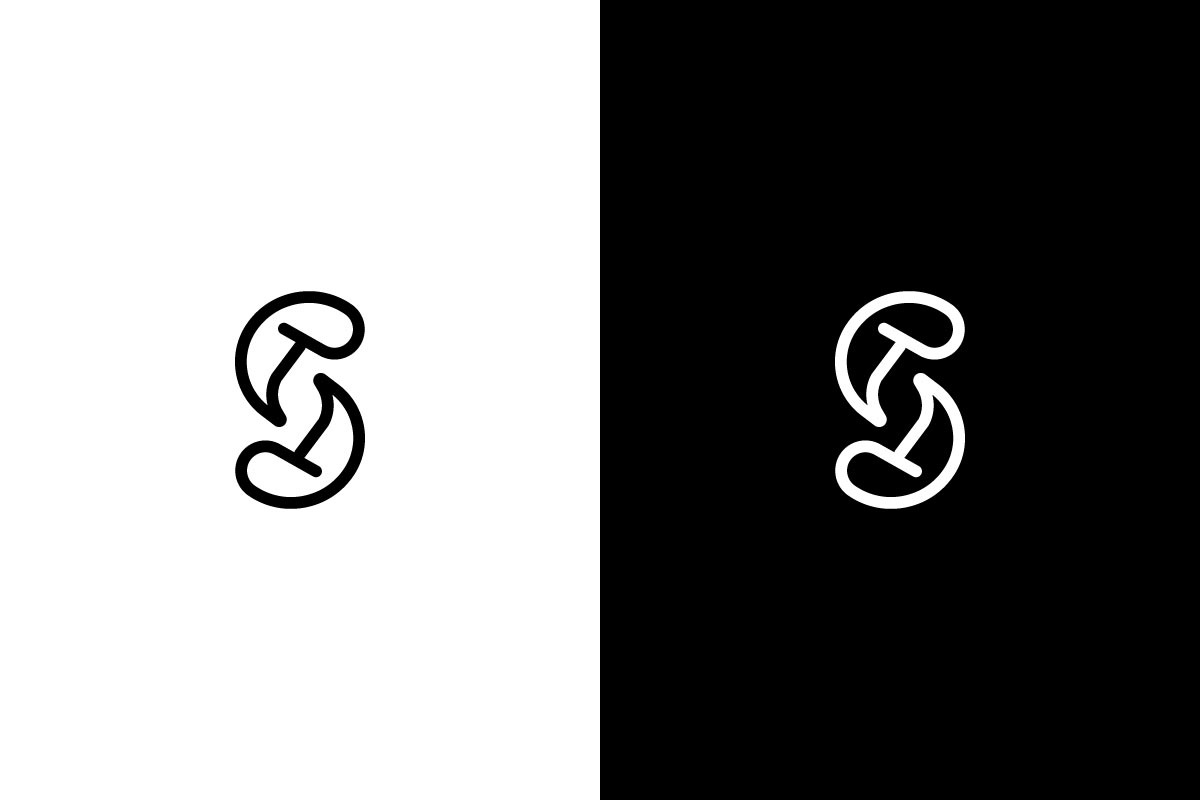 Minimalist S LetterMark Logo Design preview 6