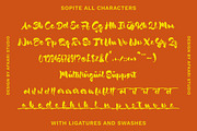 Sopite - Handwritten Bold Script Fon, a Script Font by Afkari Studio (Thumbnail 2 of 7)