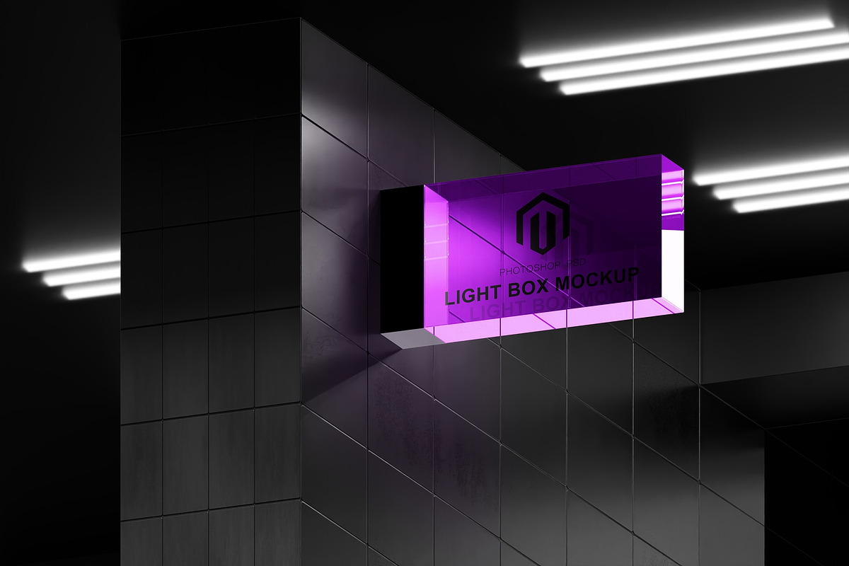 Light Box Mockup, a Product Mockup by Sweetdady (Photo 3 of 3)