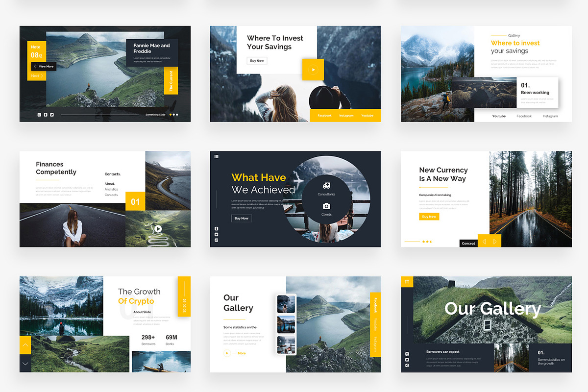 Active Google Slide Bundle, a Presentation Template by One Percent Studio (Photo 24 of 30)