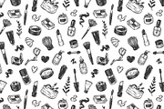 Cosmetics and makeup. Illustrations., an Illustration by Olga Olmix (Thumbnail 6 of 7)