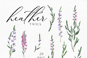 Watercolor Heather illustrations, an Illustration by Olga Koelsch (Thumbnail 12 of 13)