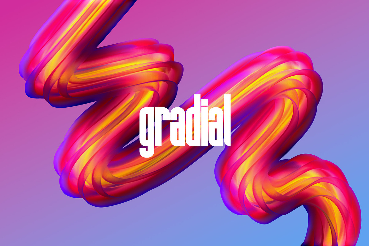 Gradial—Multicolor Photoshop Brushes, a Brush Add-On by Chroma Supply (Photo 18 of 20)