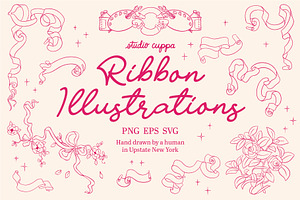 Ribbon Illustrations PNG EPS SVG