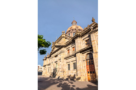 Cathedral of Guadalajara in Mexico, an Architecture Photo by Leonid Andronov